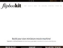 Tablet Screenshot of flipbookit.com